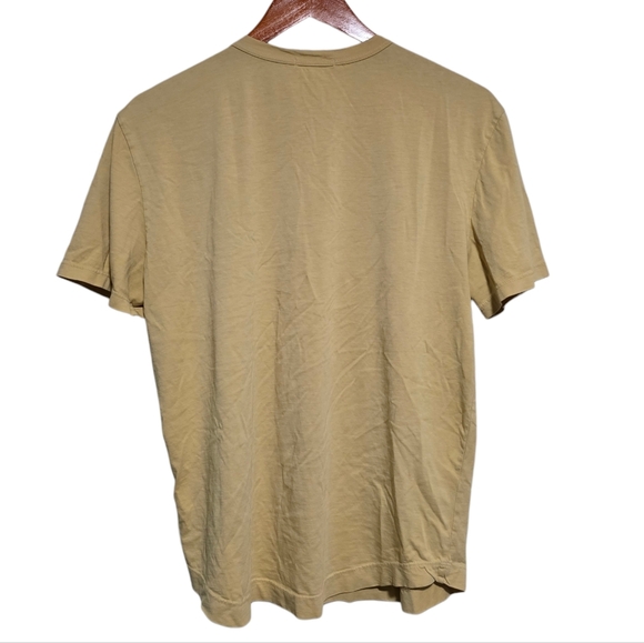 Buck Mason Pima Curved Hem Tee in Balsa Size Medium - Picture 2 of 3